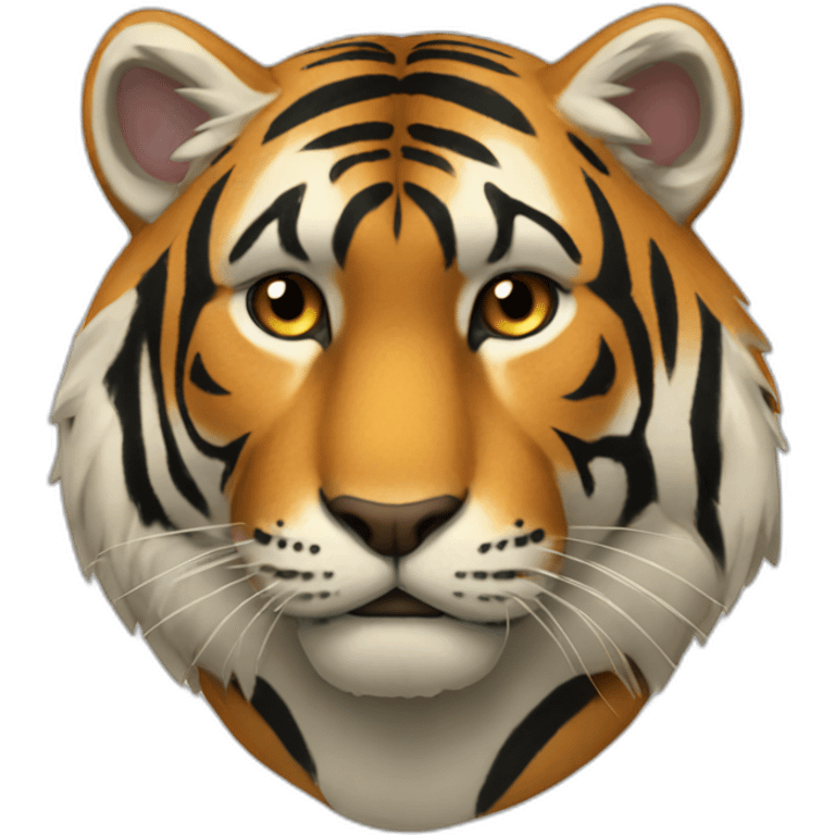 Tigre enragé emoji