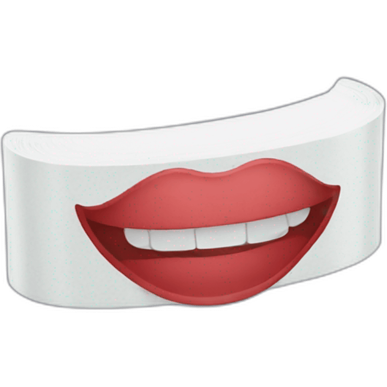 mouth tape emoji