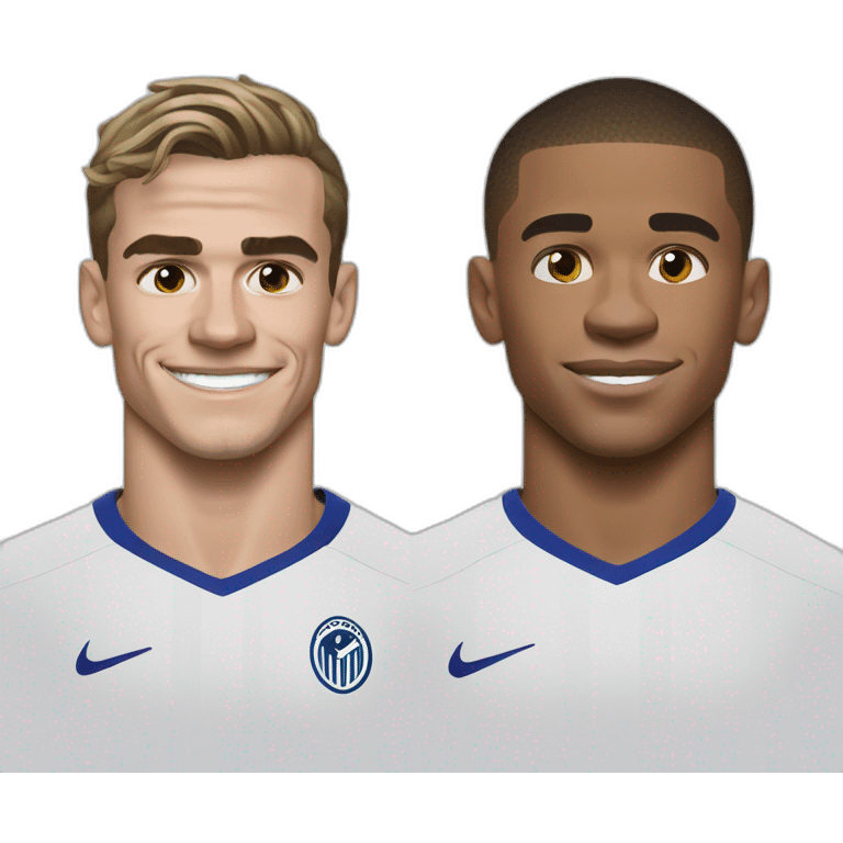 griezmann sur mbappe emoji