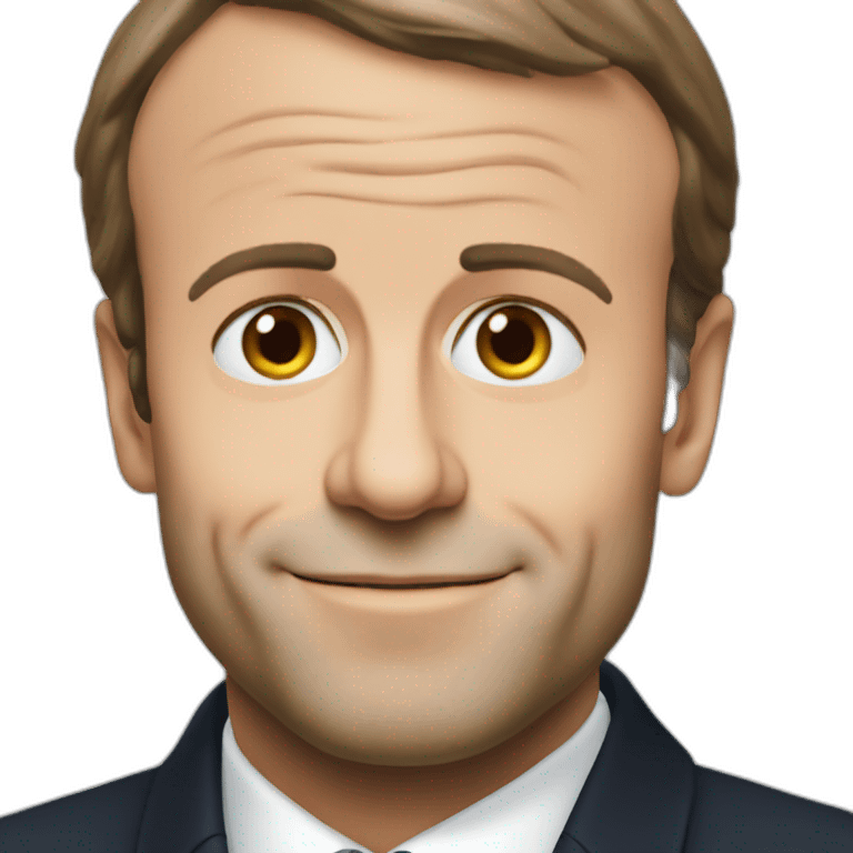 Emmanuel Macron emoji