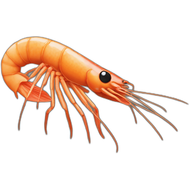 Shrimp on curry emoji