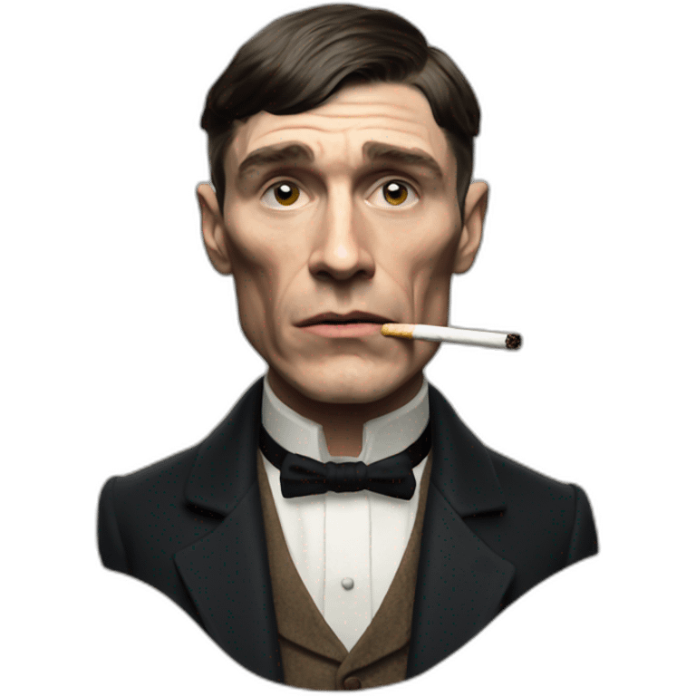 thomas shelby with cigaret emoji