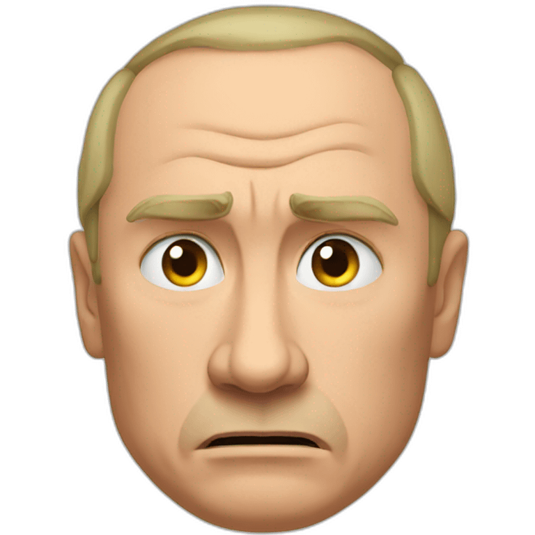 Putin angry emoji