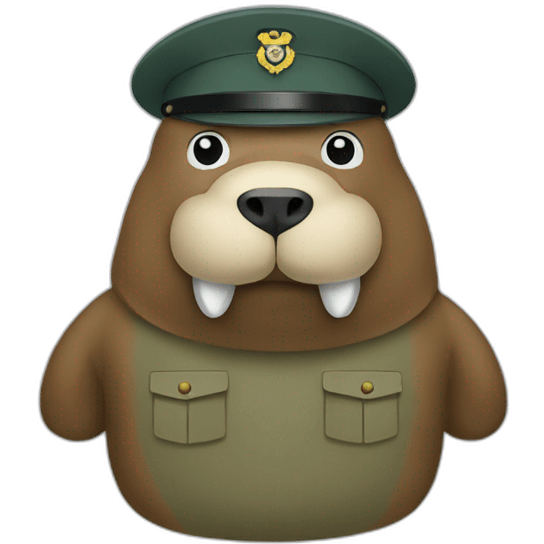 military walrus emoji