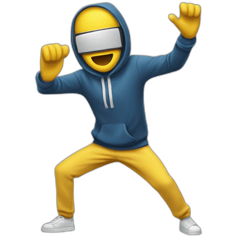 Personne qui dab emoji