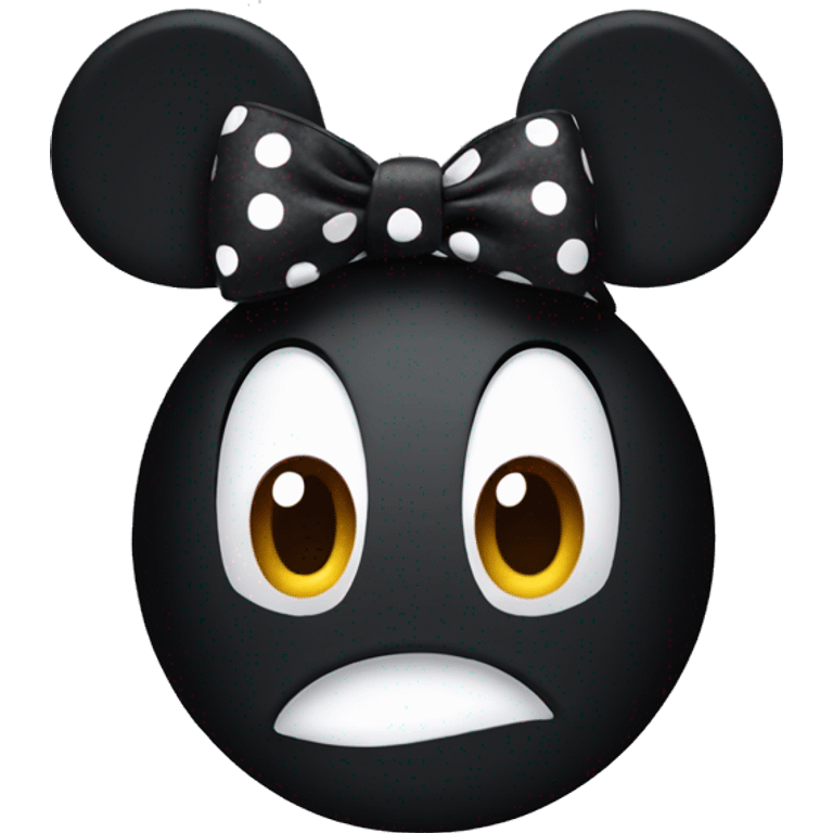 Minnie Mouse ears emoji