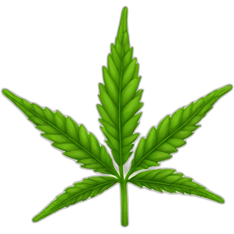 Hemp plant emoji