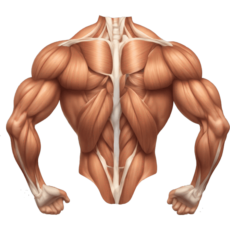 Human anatomy deltoid muscle emoji