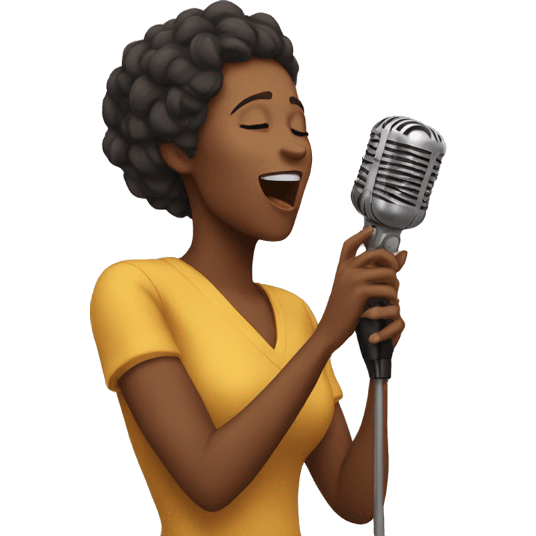  Women singing emoji