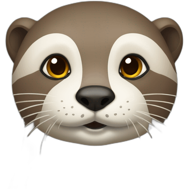 Loutre un mouton emoji