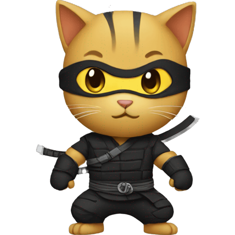 Gato ninja emoji