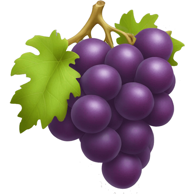 Grapes cow emoji