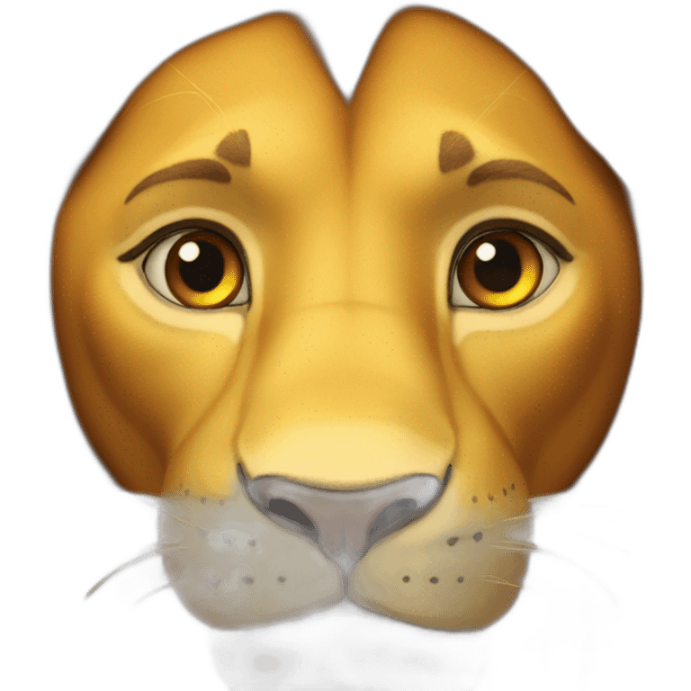 Le roi lion emoji