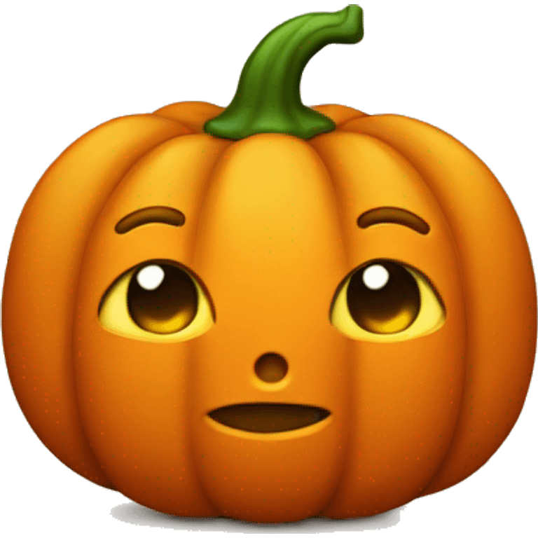 cute pumpkin emoji