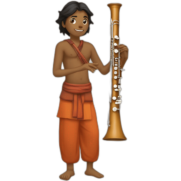 Erlandskian Jawekauo Flute Instrument Ethnic emoji