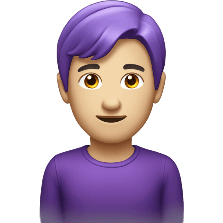 iPhone 16 purple  emoji