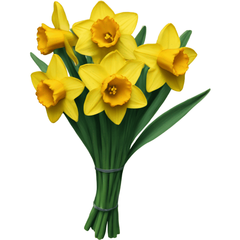 daffodil bouquet  emoji