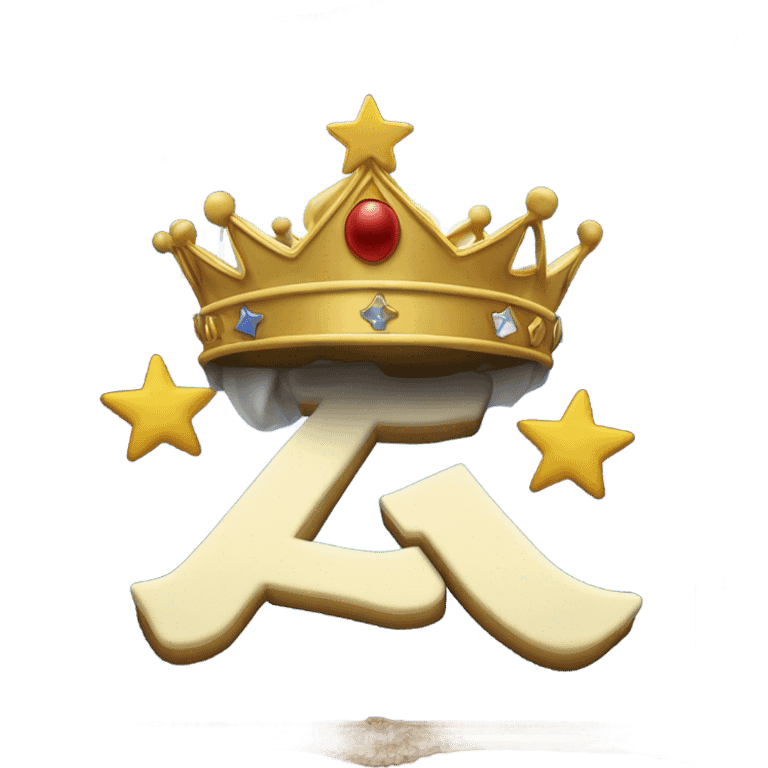 The Letters “J.D.M” with a crown and shooting star emoji