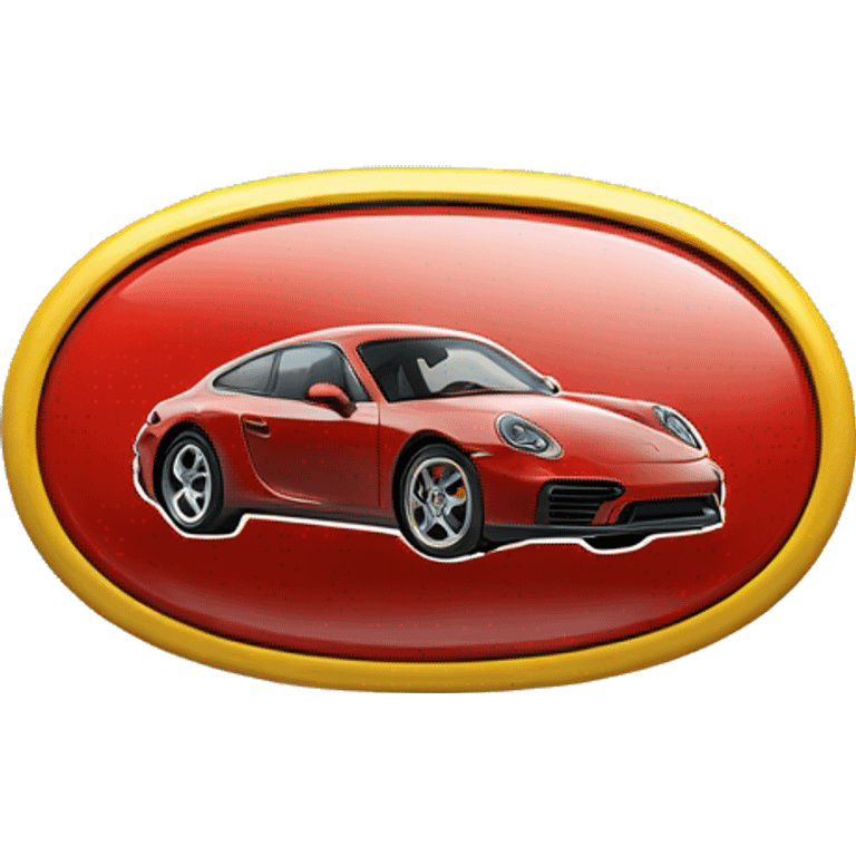 Porsche logo emoji