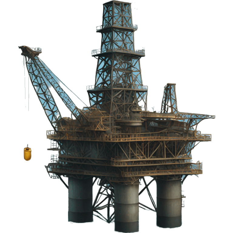 old oil rig emoji