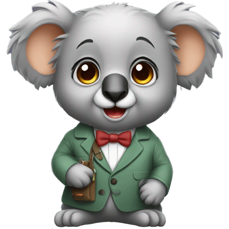 little professor koala emoji