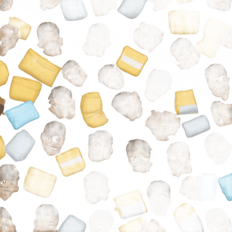 a diaper pack emoji