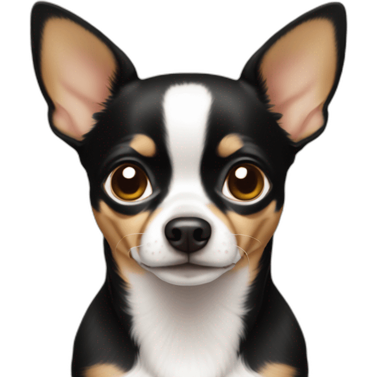 chihuahua black tan emoji