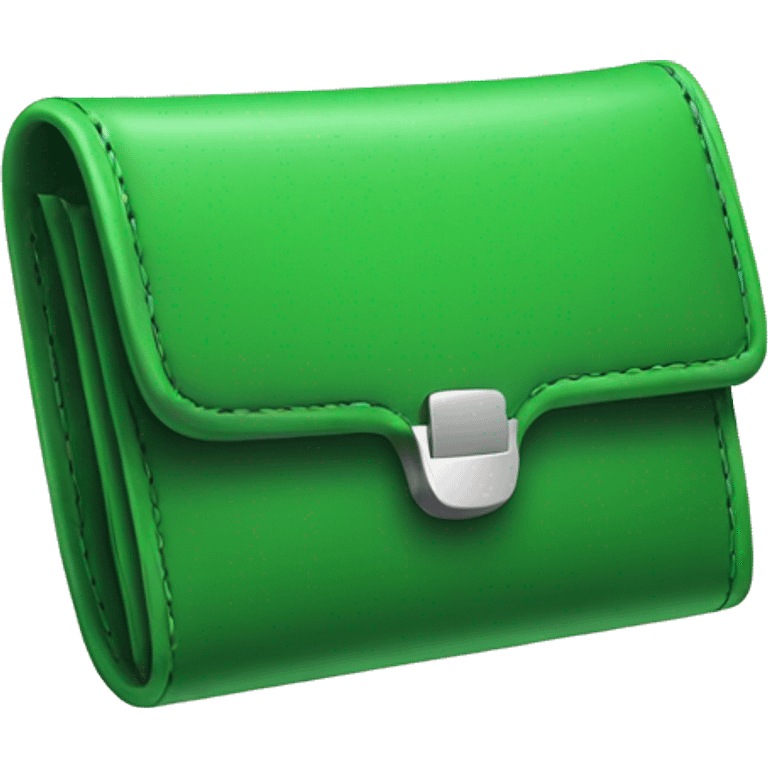 Green wallet emoji