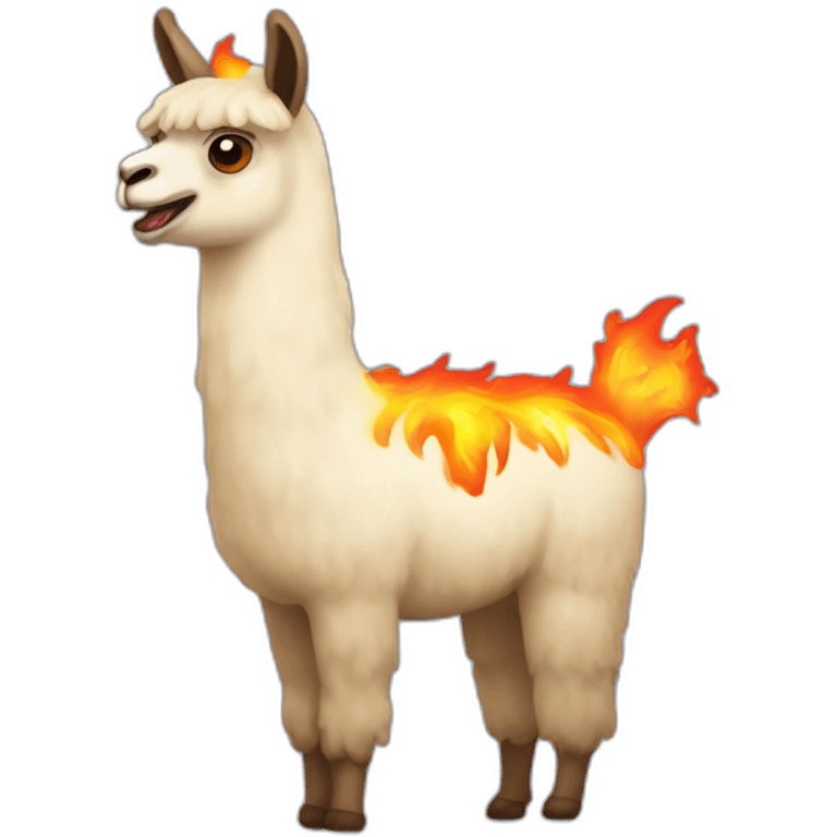 llama de fuego emoji