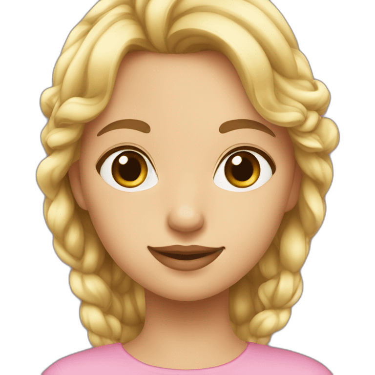 Jeune fille belle emoji