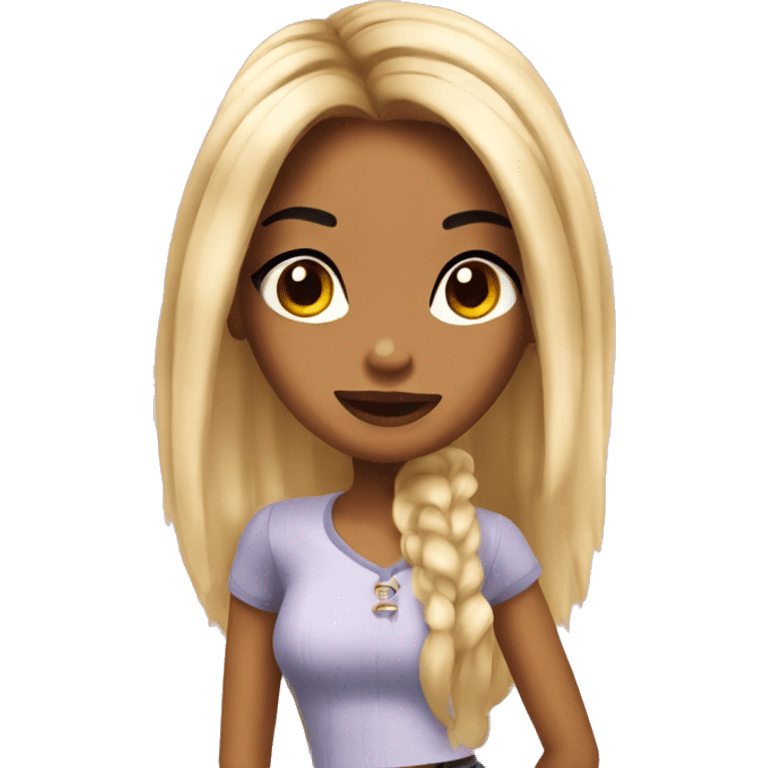 Chloe from bratz as an emoji emoji