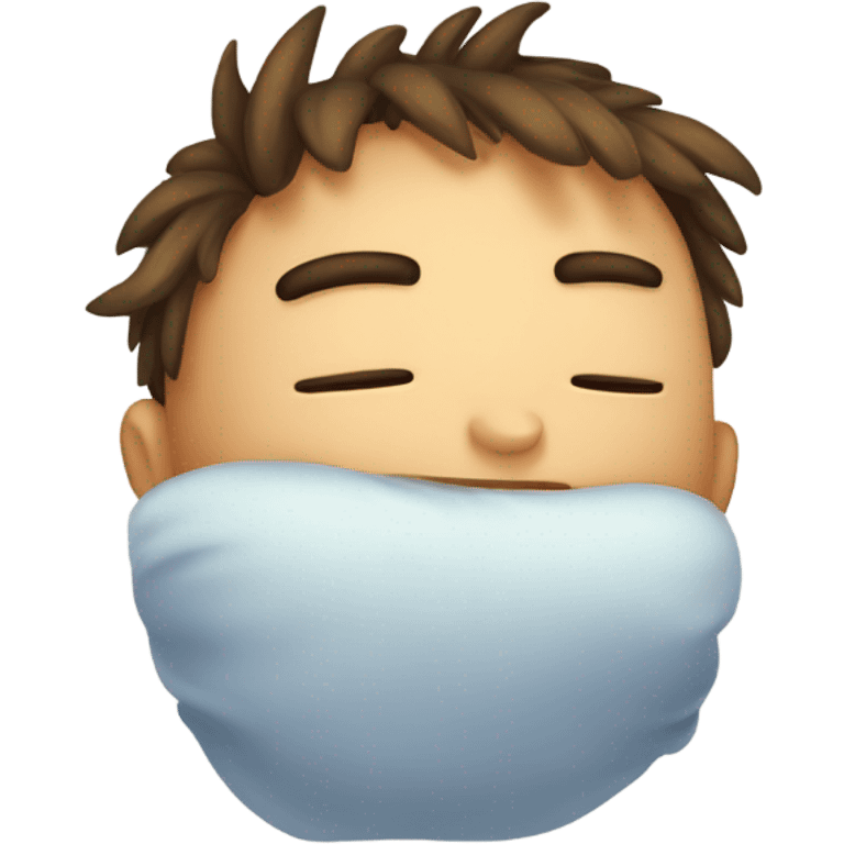 Sleepy bug emoji