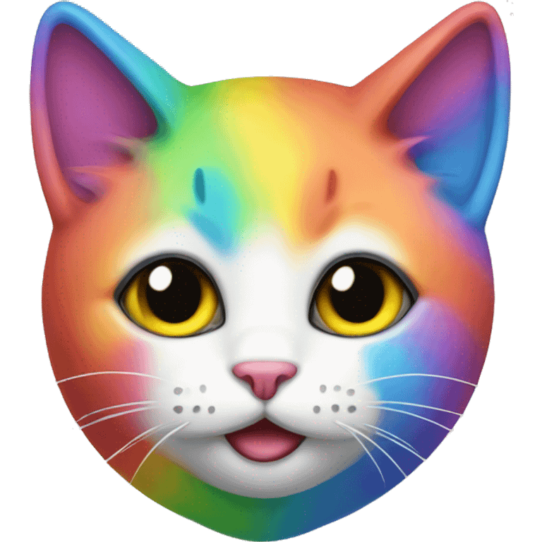 rainbow cat emoji