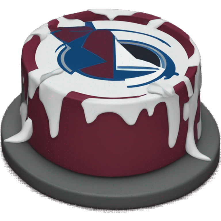 Colorado Avalanche goal with puck emoji