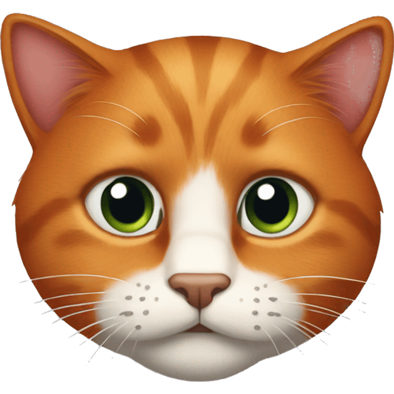 agry red cat emoji