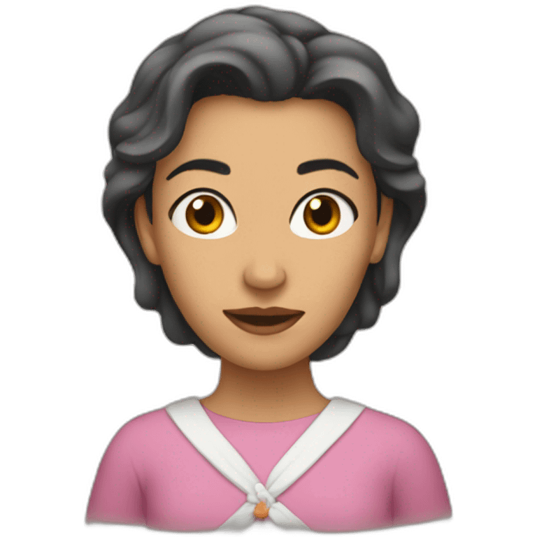 mujer trigueña emoji