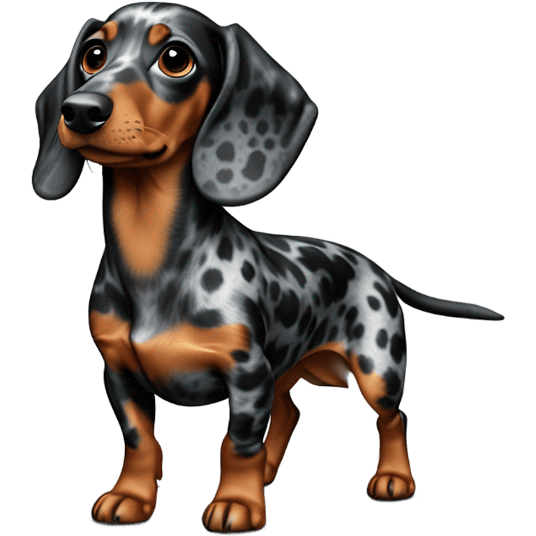 Daple mini dashund  emoji