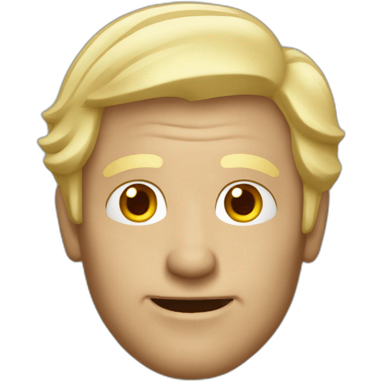 Blond older man  emoji