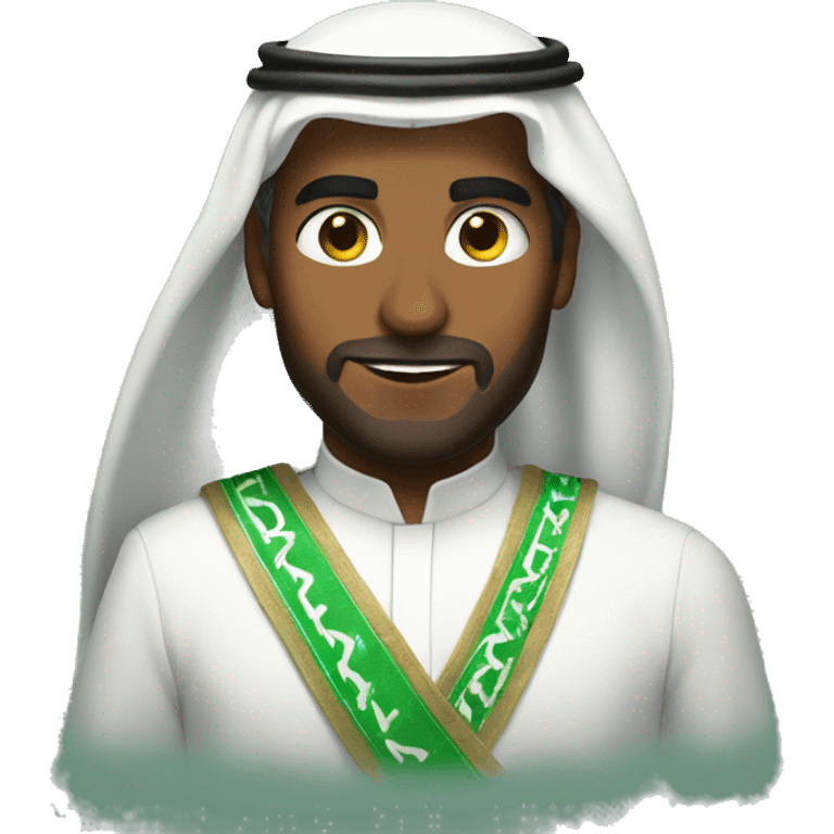 Saudi super man emoji