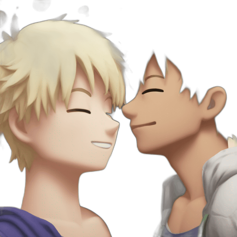 Bakugo-kiss-shoto emoji