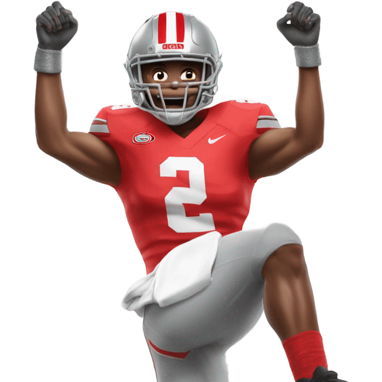 Touchdown Ohio state emoji