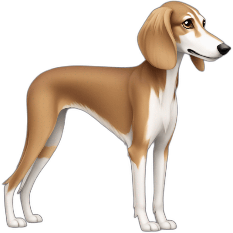 Saluki in profile emoji