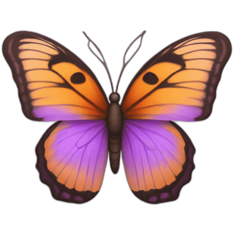 Perple butterfly  emoji