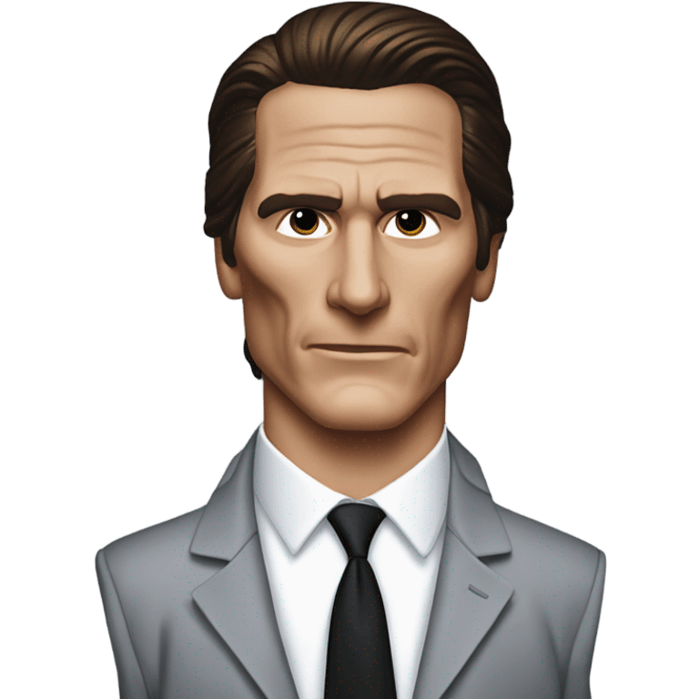 patrick bateman in american psycho emoji