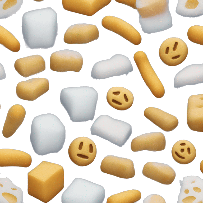 Frozen blanks of food emoji