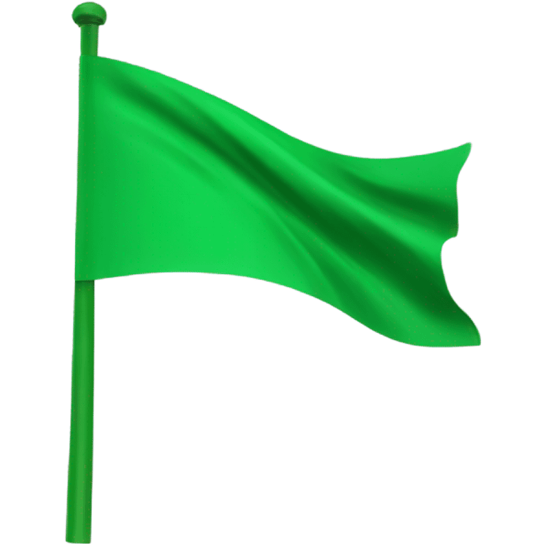 Green flag  emoji