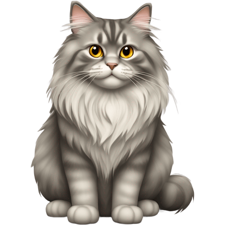 Siberian cat emoji