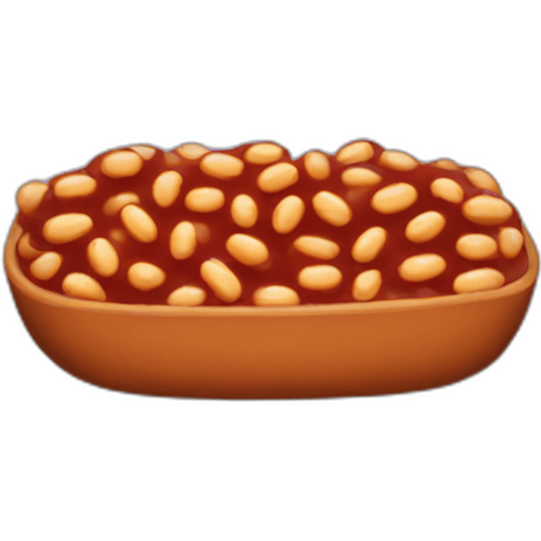 Baked beans emoji