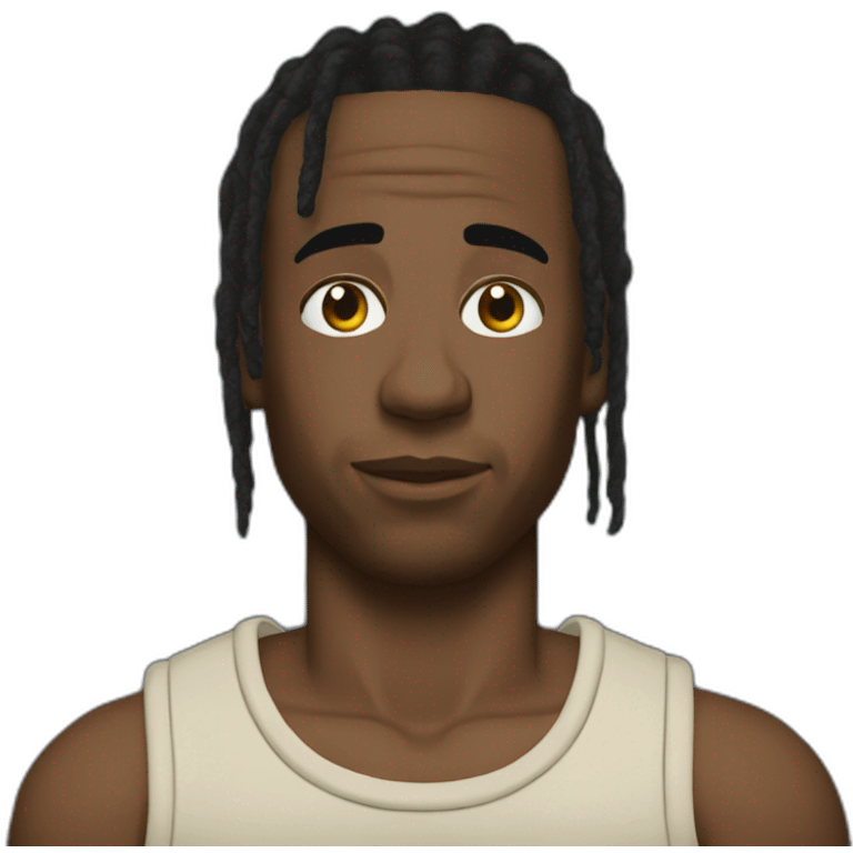 Travis Scott eboueur emoji