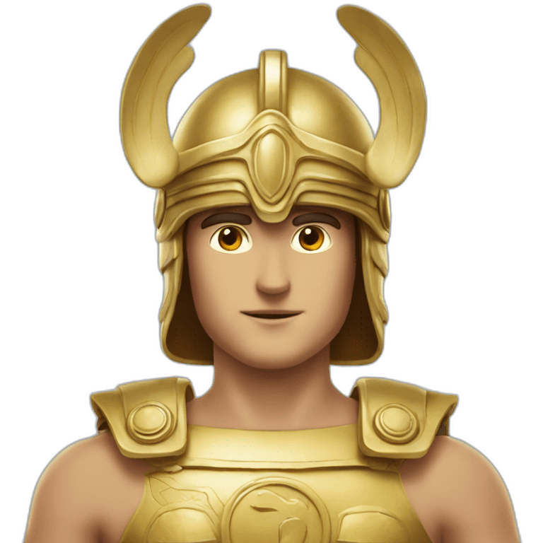 god Hermes mythologic  with helmet wings emoji